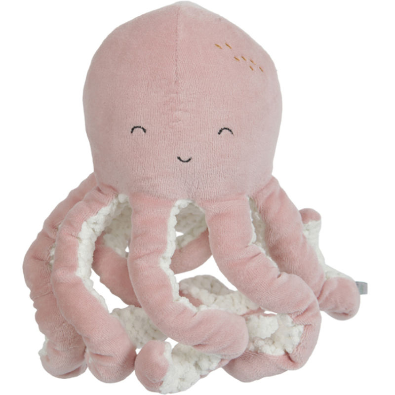  ocean soft toy octopuss pink 